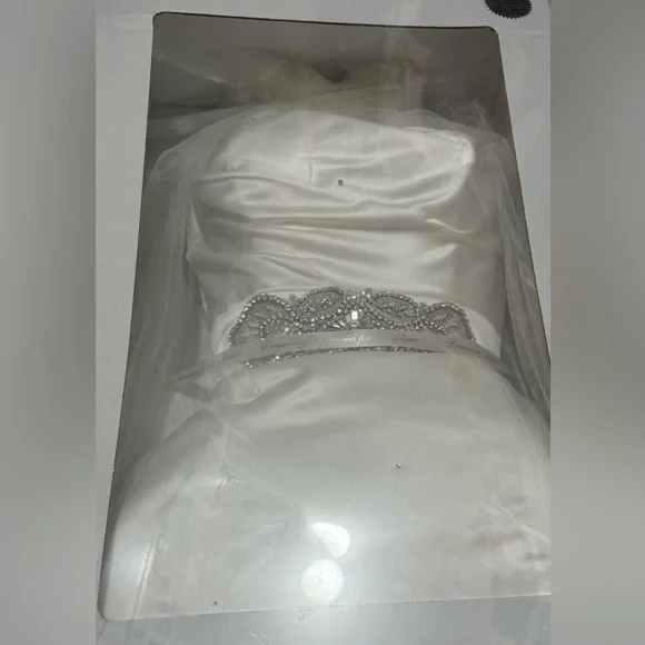 Watters Wtoo Maritza wedding gown. Bought new and altered at Janeen’s bridal. - Picture 6 of 13